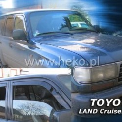 Ανεμοθραύστες για Toyota Land Cruiser J80 (1990-1996) 5 πορτο - 4 τμχ. εμπρός και πίσω Ανεμοθραύστες για Toyota Land Cruiser J80 (1990-1996) 5 πορτο - 4 τμχ. εμπρός και πίσω