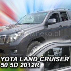 Ανεμοθραύστες για Toyota Land Cruiser J150 (2009+) 3/5 πορτο - 2 τμχ εμπρός Ανεμοθραύστες για Toyota Land Cruiser J150 (2009+) 3/5 πορτο - 2 τμχ εμπρός