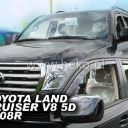 Ανεμοθραύστες για Toyota Land Cruiser J200 V8 (2008+) 5 πορτο - 4 τμχ εμπρός και πίσω Ανεμοθραύστες για Toyota Land Cruiser J200 V8 (2008+) 5 πορτο - 4 τμχ εμπρός και πίσω