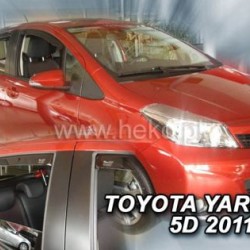 Ανεμοθραύστες για Toyota Yaris  (2011+) 5 πορτο - 4 τμχ εμπρός και πίσω Ανεμοθραύστες για Toyota Yaris  (2011+) 5 πορτο - 4 τμχ εμπρός και πίσω