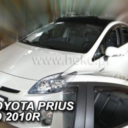 Ανεμοθραύστες για Toyota Prius (2010-2015) 5 πορτο - 4 τμχ εμπρός και πίσω Ανεμοθραύστες για Toyota Prius (2010-2015) 5 πορτο - 4 τμχ εμπρός και πίσω