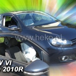 Ανεμοθραύστες για Vw Golf 6 (2008-2012) 3 πορτο Ανεμοθραύστες για Vw Golf 6 (2008-2012) 3 πορτο
