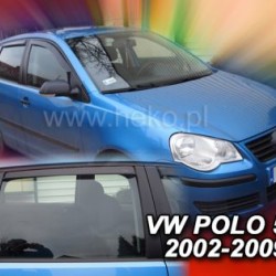 Ανεμοθραύστες για Vw Polo (2002-2009)  5 πορτο - 4 τμχ εμπρός και πίσω Ανεμοθραύστες για Vw Polo (2002-2009)  5 πορτο - 4 τμχ εμπρός και πίσω