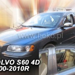 Ανεμοθραύστες για Volvo S60 (2000-2010) sedan - 4 τμχ εμπρός και πίσω Ανεμοθραύστες για Volvo S60 (2000-2010) sedan - 4 τμχ εμπρός και πίσω