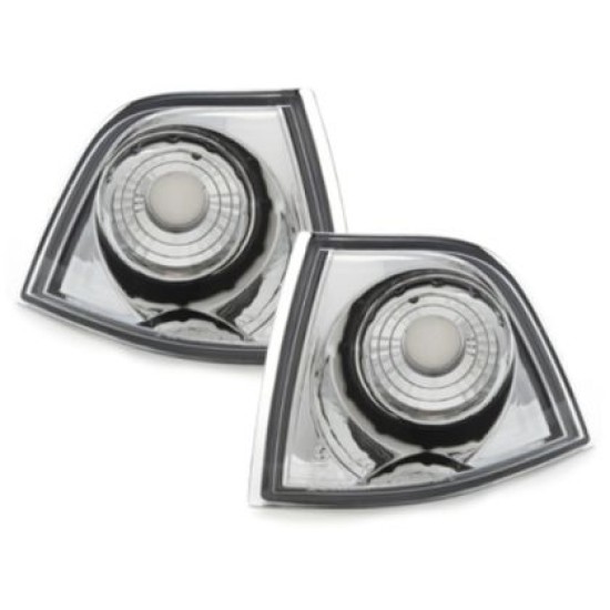 Φλας δίπλα στο φανάρι BMW E36 (1990 -1999) sedan  / combi / compact  - chrome - σετ 2τμχ.