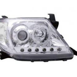 Φανάρια εμπρός με φώτα ημέρας για Toyota Hilux (2005-2011) - chrome , με λάμπες (Η1) - σετ 2τμχ. Φανάρια εμπρός με φώτα ημέρας για Toyota Hilux (2005-2011) - chrome , με λάμπες (Η1) - σετ 2τμχ.