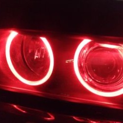 Δαχτυλίδια angel eyes για (CCFL) για BMW E36 / E38 / E39 - κόκκινο χρώμα Δαχτυλίδια angel eyes για (CCFL) για BMW E36 / E38 / E39 - κόκκινο χρώμα