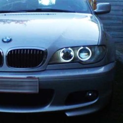 Δαχτυλίδια angel eyes για BMW E46 coupe (2003+) - λευκά Δαχτυλίδια angel eyes για BMW E46 coupe (2003+) - λευκά