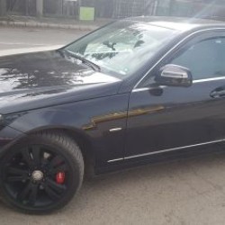 Ανεμοθραύστες για Mercedes C-Class W204 (2007-2014) sedan - 4 τμχ. εμπρός και πίσω