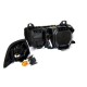 Φανάρια εμπρός angel eyes για Bmw E36 (1991-2000) 2d coupe - μαύρα , με λάμπες (Η7) - σετ 2τμχ.