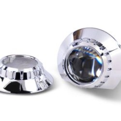 Καπάκι για προτζέκτορες Morimoto Mini 2.5'' - Οβάλ retrofit κομμένα (κατάλληλα για BMW E46) D=13.5 cm