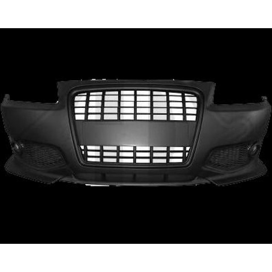 Προφυλακτήρας εμπρός για Audi A3 (1996-2003) - με μαύρη μάσκα