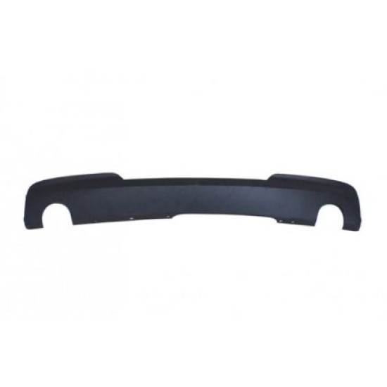 Diffuser για BMW F30 (2011+) -  M pack δύο εξατμίσεις μικρό άνοιγμα