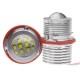 60W led για γνήσια angel eyes για BMW E39 / E60 / E53 X5 / E65 / E87 / E63 - λευκό χρώμα - 2τμχ.