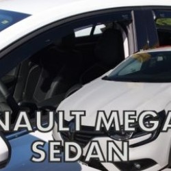 Ανεμοθραύστες για Renault Megane Grand Coupe (2016+) 4 πορτο - 4 τμχ. εμπρός και πίσω