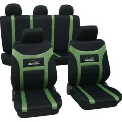 Κάλυμμα καθισμάτων Petex "Turbo" - πράσινο χρώμα 11 τμχ. - πολυεστέρα Κάλυμμα καθισμάτων Petex "Turbo" - πράσινο χρώμα 11 τμχ. - πολυεστέρα