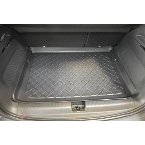 Πατάκι λαστιχένιο για πορτ - μπαγκάζ για  Opel Crossland X (2017+) /  Citroen C3 Aircross II SUV/5 (2017+)upper boot; on adjustable boot floor (Flex Floor) - 1τμχ.