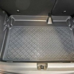 Πατάκι λαστιχένιο για πορτ - μπαγκάζ για  Opel Crossland X SUV 5 door  (2017+) lower boot with provision for height adjustable boot floor; no / under height adjustable boot floor (Flex Floor) - 1τμχ.