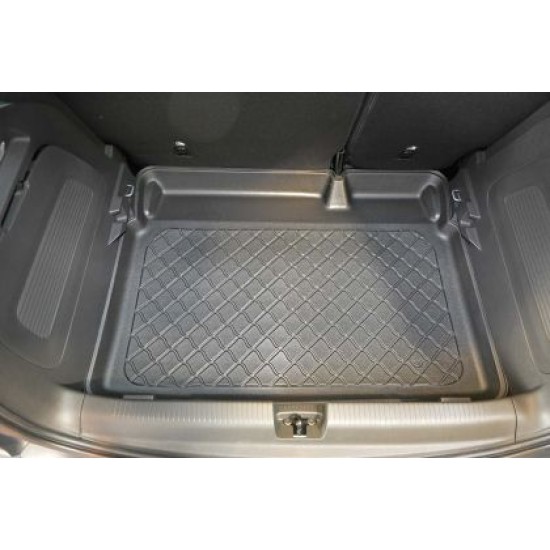 Πατάκι λαστιχένιο για πορτ - μπαγκάζ για  Opel Crossland X SUV 5 door  (2017+) lower boot with provision for height adjustable boot floor; no / under height adjustable boot floor (Flex Floor) - 1τμχ.