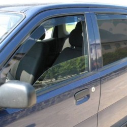 Ανεμοθραύστες για Suzuki Ignis (2001-2008) / Chevrolet Cruze  (2001-2008) / Subaru Justy G3X (2004-2008) 5 πορτο - 4 τμχ εμπρός και πίσω