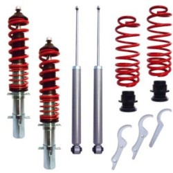 Ρυθμιζόμενη ανάρτηση για Seat Leon (2000-2005) - κόκκινη - 4τμχ. Ρυθμιζόμενη ανάρτηση για Seat Leon (2000-2005) - κόκκινη - 4τμχ.