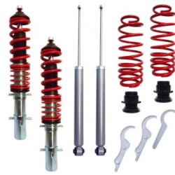 Ρυθμιζόμενη ανάρτηση για Vw Golf 4 / Bora / Audi A3 8L (1996-2003) - κόκκινη - 4τμχ. Ρυθμιζόμενη ανάρτηση για Vw Golf 4 / Bora / Audi A3 8L (1996-2003) - κόκκινη - 4τμχ.