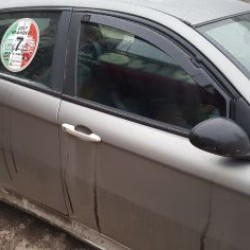 Ανεμοθραύστες για Alfa Romeo 147 (2000-2010) - 5 πορτο - 2 τμχ. εμπρός Ανεμοθραύστες για Alfa Romeo 147 (2000-2010) - 5 πορτο - 2 τμχ. εμπρός
