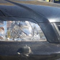 Φρυδάκια φαναριών για  Honda Cr-v (1998-2001)  - μαύρα