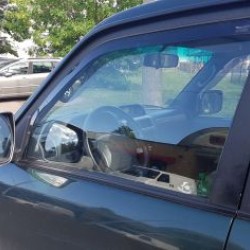 Ανεμοθραύστες για Toyota Land Cruiser J90 (1996-2002) 5 πορτο - 4 τμχ εμπρός και πίσω Ανεμοθραύστες για Toyota Land Cruiser J90 (1996-2002) 5 πορτο - 4 τμχ εμπρός και πίσω