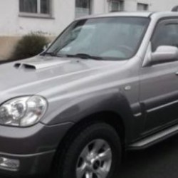 Ανεμοθραύστες για Hyundai Terracan (2001-2006) 5 πορτο - 4 τμχ. εμπρός και πίσω