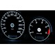 Φωτιζόμενα όργανα για Mercedes ML W163 (1998-2003) - λευκό