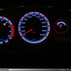 Φωτιζόμενα όργανα ταμπλό για Nissan Primera P11 (1999-2002) - μπλε