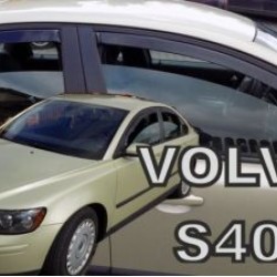 Ανεμοθραύστες για Volvo S40 (2004-2012) sedan - 4 τμχ. εμπρός και πίσω Ανεμοθραύστες για Volvo S40 (2004-2012) sedan - 4 τμχ. εμπρός και πίσω