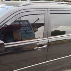 Ανεμοθραύστες για Mercedes E-Class W210 (1995-2003) combi - 4 τμχ. εμπρός και πίσω