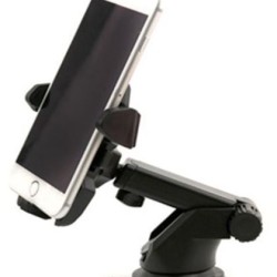 Θήκη τηλεφώνου με βάση - μαύρη