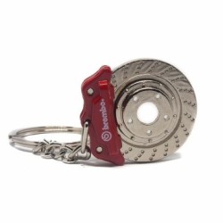 Μπρελόκ δισκόπλακα - κόκκινη Μπρελόκ δισκόπλακα - κόκκινη