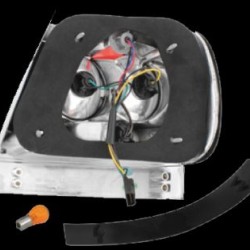 Πίσω φανάρια για Audi A4 sedan (1995-2001) - chrome - σετ 2τμχ. Πίσω φανάρια για Audi A4 sedan (1995-2001) - chrome - σετ 2τμχ.