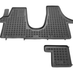 Λαστιχένια πατάκια Rezaw Plast για VW Transporter T5 multivan (2003+) - τύπου σκαφάκια - 2τμχ.