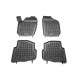 Λαστιχένια πατάκια Rezaw Plast για SEAT Cordoba II , Ibiza III (2002-2009) / SKODA Fabia I 1999-2007) / VW Polo 9N (2001-2009) - τύπου σκαφάκια - 4τμχ.