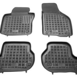 Λαστιχένια πατάκια Rezaw Plast για VW Golf 5 και 6 / VW Jetta / Seat Leon και Toledo (2004-212) / VW Scirocco / Skoda Octavia 2 (2004-2013) - τύπου σκαφάκι - 4τμχ.