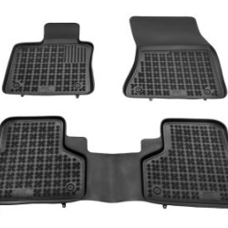 Λαστιχένια πατάκια Rezaw Plast για BMW X5 F15 (2013-2018) / BMW X6 F16 (2014-2019) - τύπου σκαφάκι - 3τμχ.
