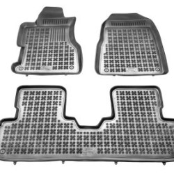 Λαστιχένια πατάκια Rezaw Plast για HONDA Civic VII 3 πορτο (2001-2005) - τύπου σκαφάκι - 3τμχ.