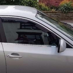 Ανεμοθραύστες για BMW 5 E60/Ε61  (2004-2010) sedan, combi  - 2  τμχ. εμπρός Ανεμοθραύστες για BMW 5 E60/Ε61  (2004-2010) sedan, combi  - 2  τμχ. εμπρός