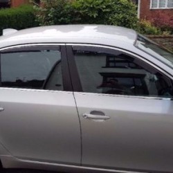 Ανεμοθραύστες για BMW 5 E60  (2004-2010) sedan  - 4  τμχ. εμπρός και πίσω Ανεμοθραύστες για BMW 5 E60  (2004-2010) sedan  - 4  τμχ. εμπρός και πίσω