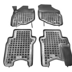 Λαστιχένια πατάκια Rezaw Plast για HONDA Jazz I / City  (2002-2008) - τύπου σκαφάκι - 4τμχ.