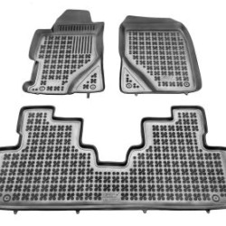 Λαστιχένια πατάκια Rezaw Plast για HONDA Civic VII sedan (2001-2005) - τύπου σκαφάκι - 3τμχ.