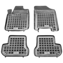 Λαστιχένια πατάκια Rezaw Plast για CITROEN C2 (2003 - 2009) - τύπου σκαφάκι (μοντέλο με πυροσβεστήρα) - 4τμχ.