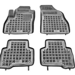 Λαστιχένια πατάκια Rezaw Plast για FIAT Fiorino Van / Qubo / CITROEN Nemo / PEUGEOT Bipper (2008+) - τύπου σκαφάκι - 4τμχ.