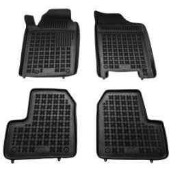 Λαστιχένια πατάκια Rezaw Plast για PEUGEOT 206 / 206+ (1998-2012) - τύπου σκαφάκι - 4τμχ.