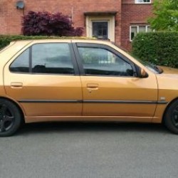 Ανεμοθραύστες για Peugeot 306 (1992) 4/5 πορτο - 2 τμχ. εμπρός